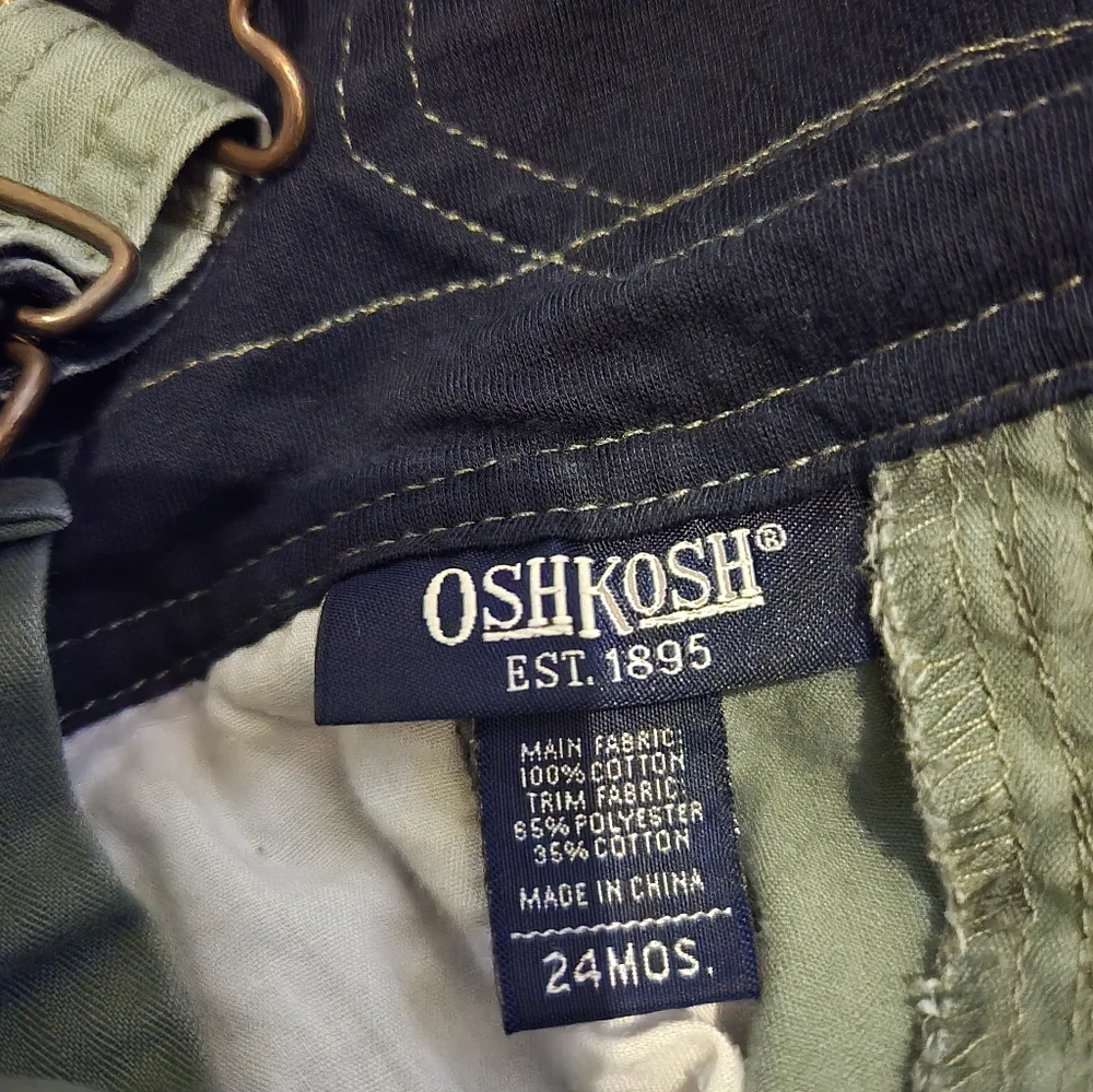 Vintage Y2k OshKosh B'gosh Green Overalls